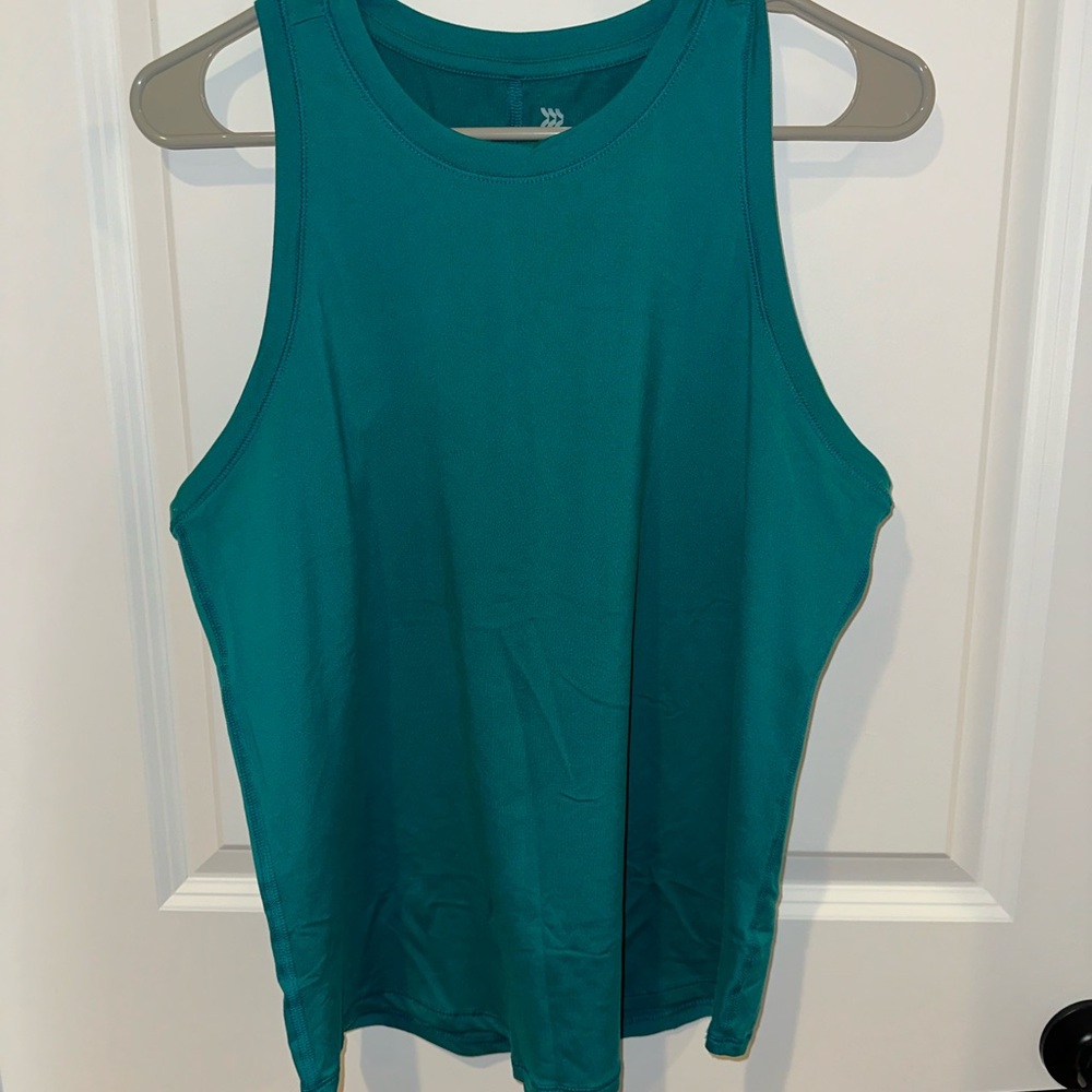 Teal Sleeveless Women's Top
